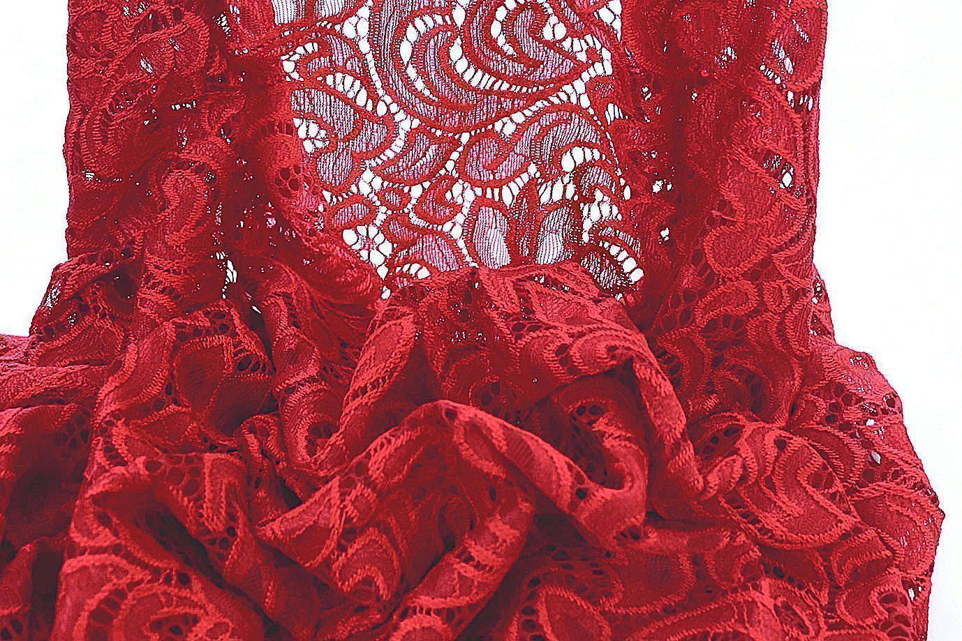 Гипюр "Фестон"/красный 1441-PY/C#7