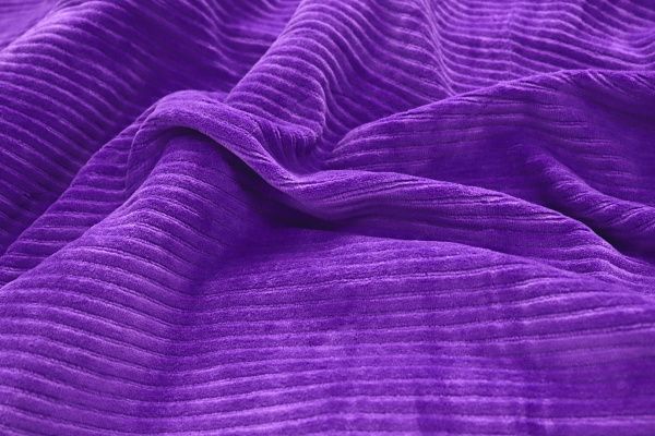 Трикотаж вельвет/ярко-фиолетовый 3345-PY/C#10