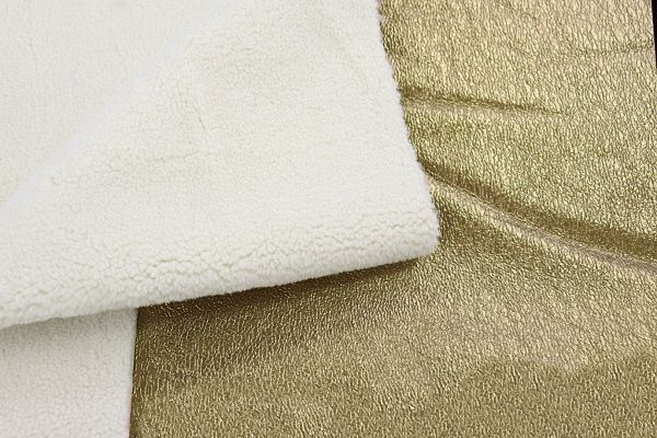 Дубляж мех/бело-золотой 1103-3108/C#2