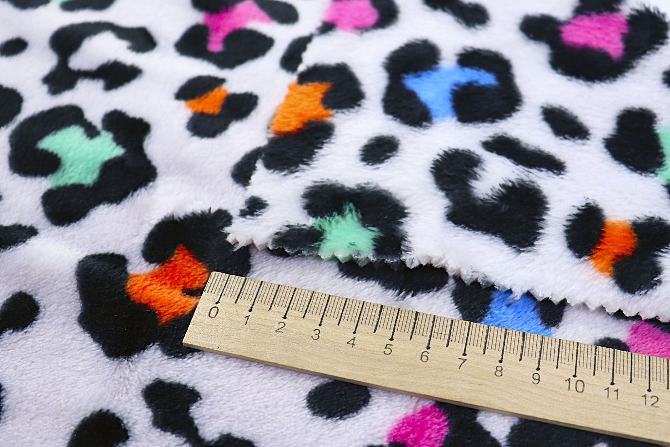 Велсофт принт/леопард цветной на белом AP221208110/D#222-FLA280YH/C#Y18060463