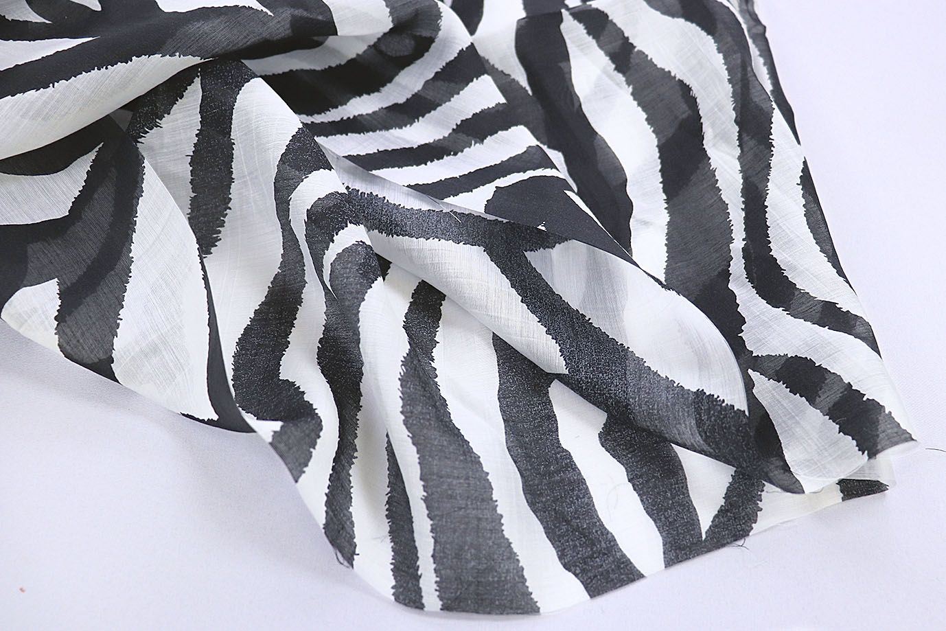 Органза принт/черно-белый 3847-PY/D#7/C#1 Органза принт/черно-белый 3847-PY/D#7/C#1