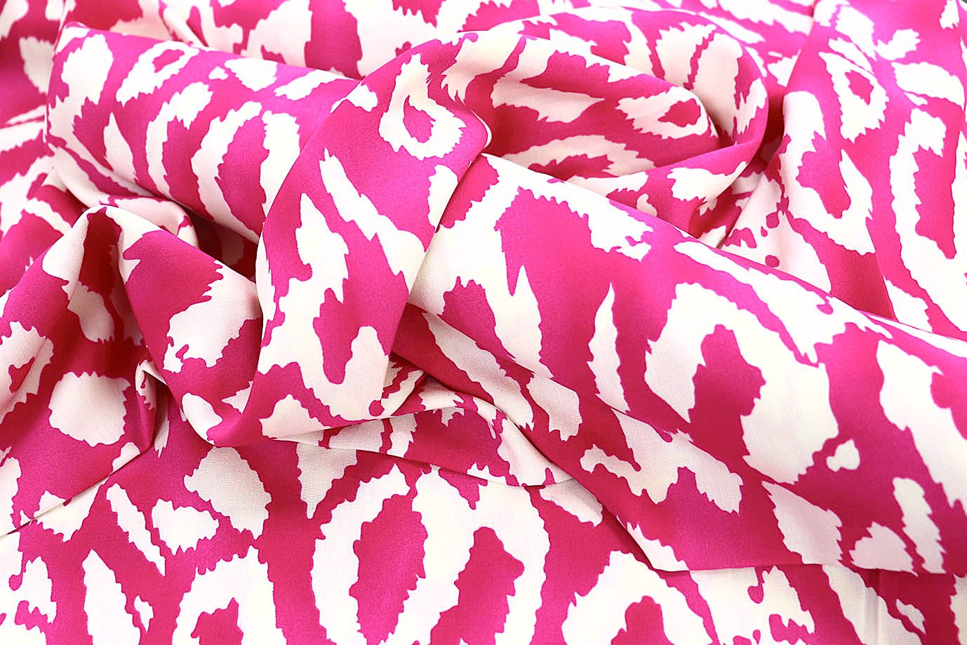 Штапель принт/малиновый на молочном 3858-PY/D#23/C#3 (11977)