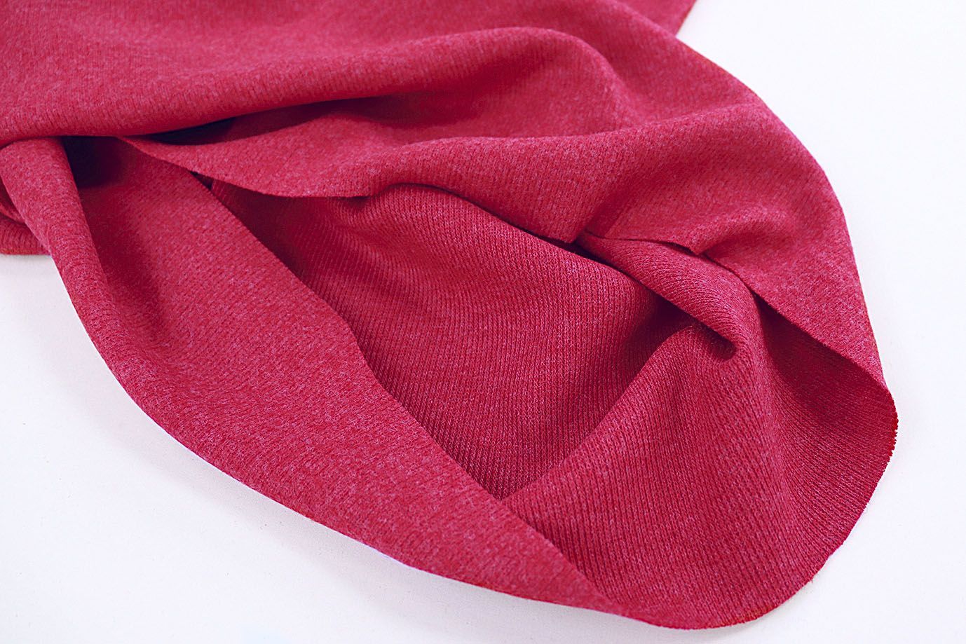 Трикотаж "Рибана"/красный 3511-PY/C#30