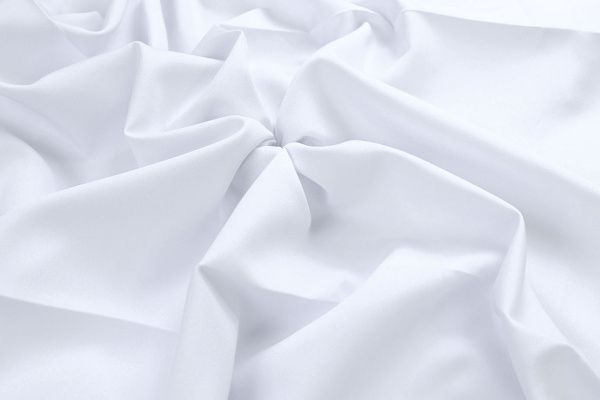 Костюмная ткань "Барби" стрейч/белый 4210-PY/C#1