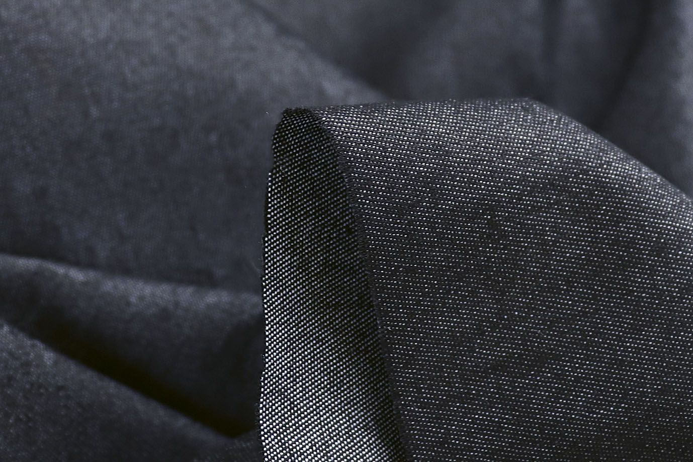 Джинс рубашечный стрейч/черный 12115/C#3