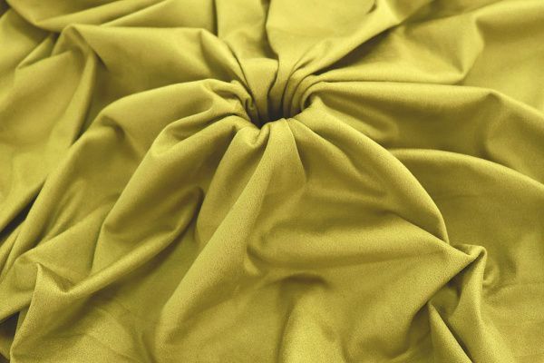 Замша двусторонняя/желто-зеленый 3551-PY/C#22