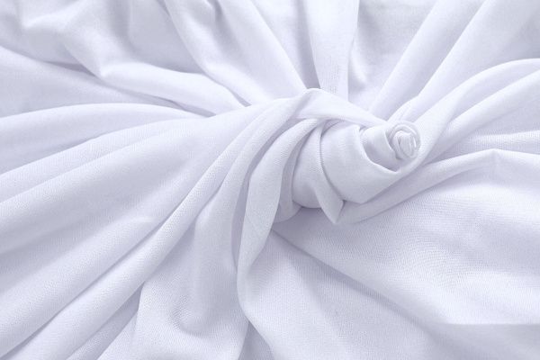 Трикотаж подкладочный/белый DT-18050/C#1