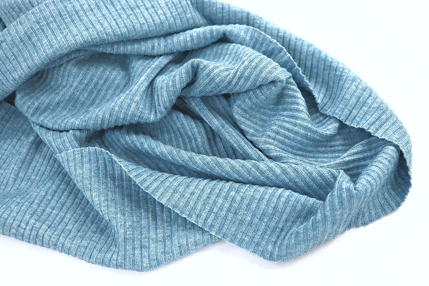 Трикотаж "Лапша"/лазурно-синий 3515-PY/C#8