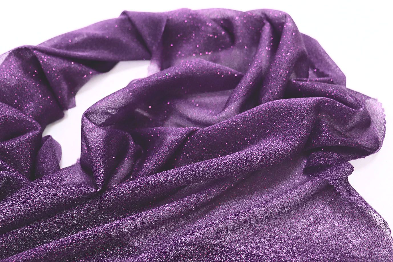 Сетка с люрексом/фиолетовый 2368-PY/C#8