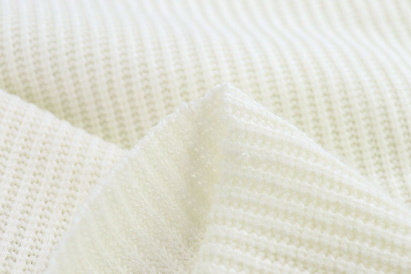 Трикотаж "Вязанка"/молочный 3518-PY/C#2