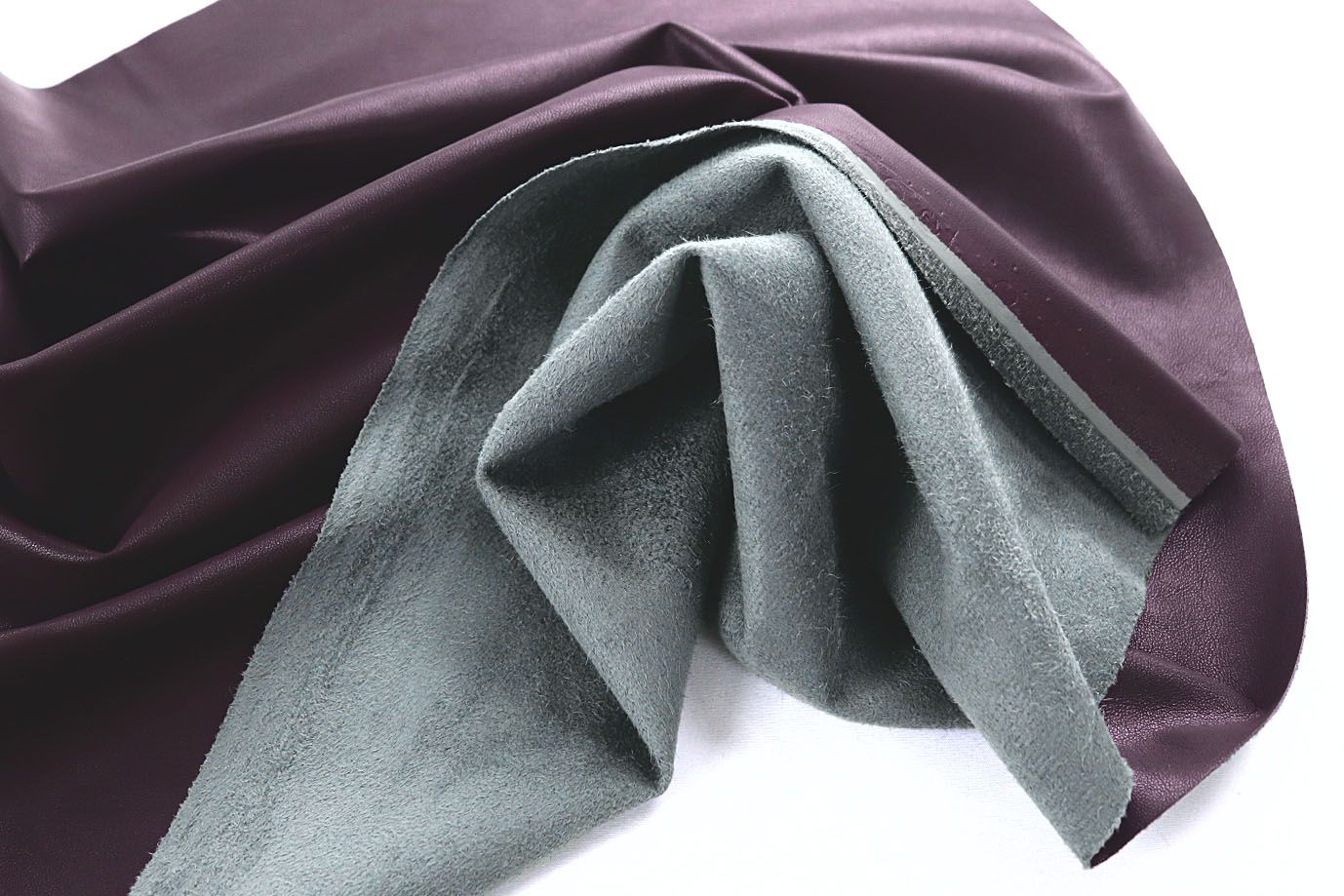 Кожа стрейч на замше/темно-бордовый AP5102006/D#1701-M-000721F/C#3