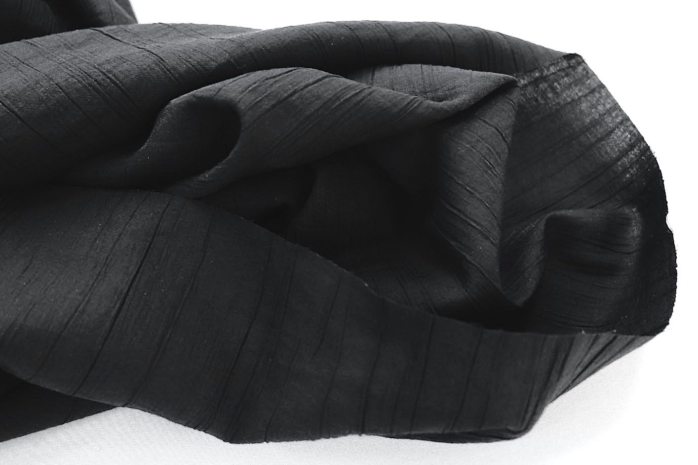 Блузочная ткань креш/черный 3835-PY/C#5 Black