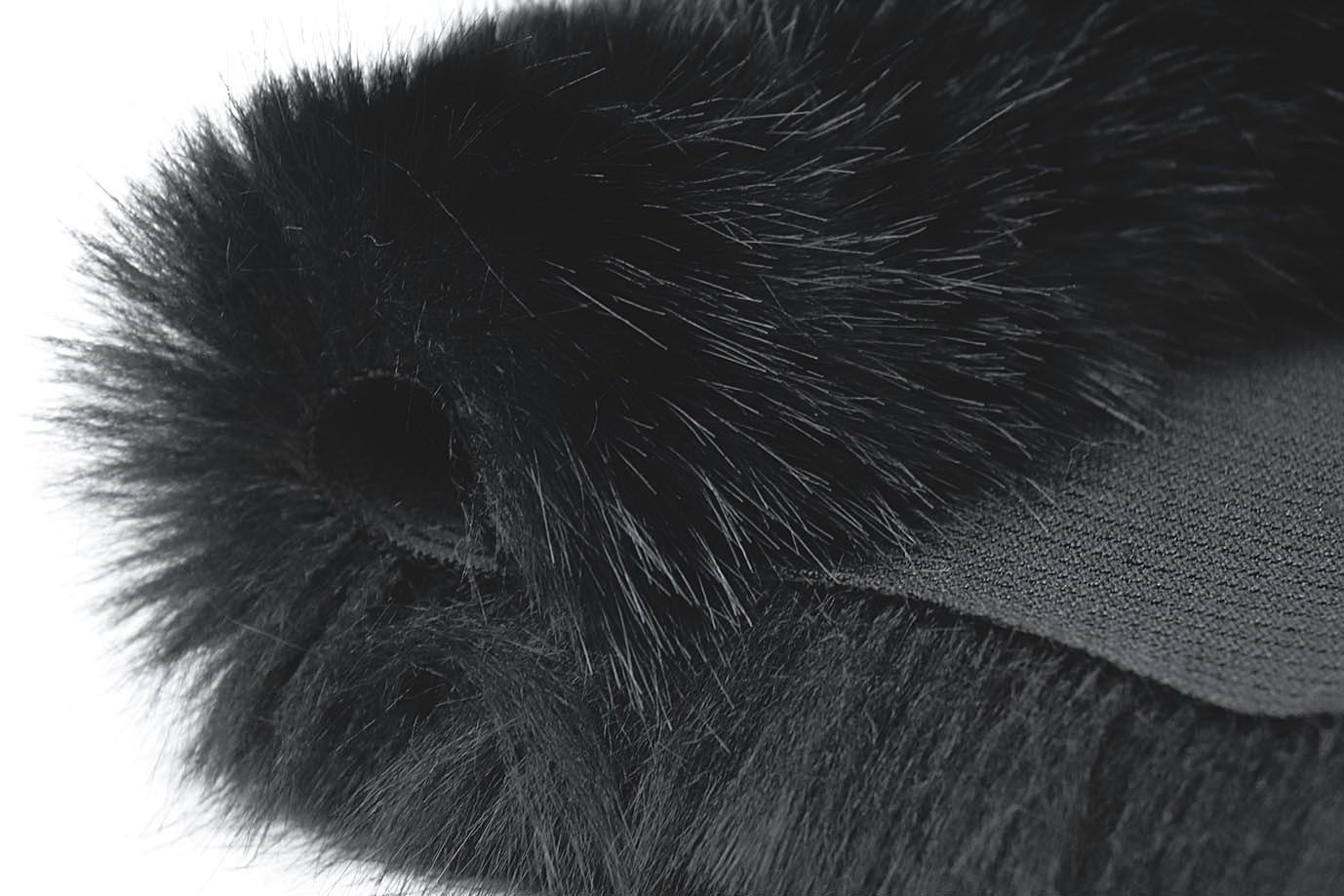 Искусственный мех "Песец"/черный AP5102016/D#305-5X0228/C#5S3825