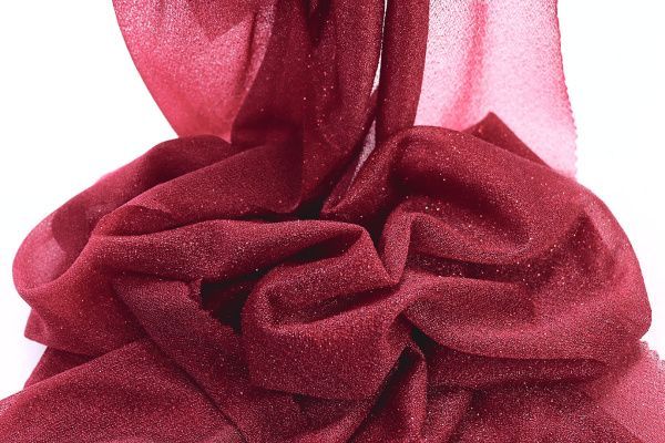 Сетка с люрексом/красный 2368-PY/C#9