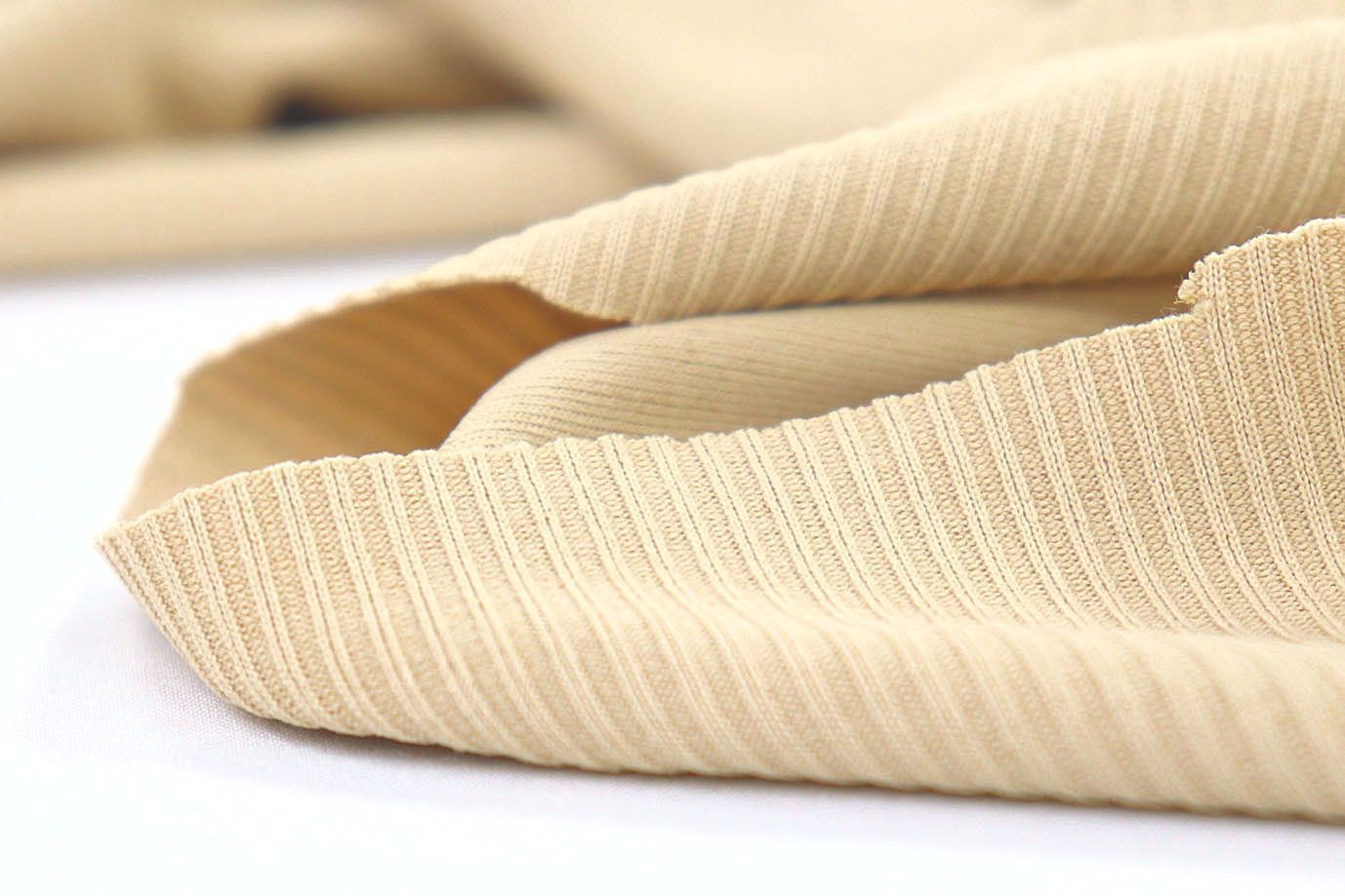 Трикотаж "Рибана"/бежевый 3169-21-PY/C#3