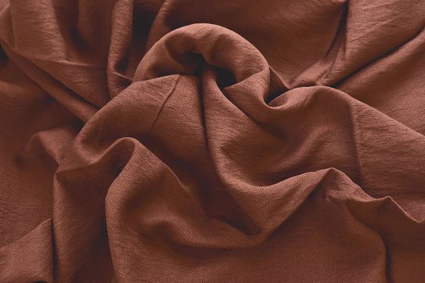 Лен БОХО/терракотовый 4078-PY/D#21/C#5