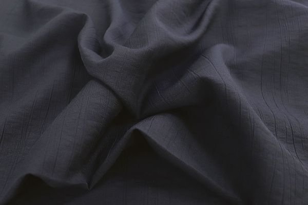 Лен "Медея" креш/черный 3882-PY/C#14