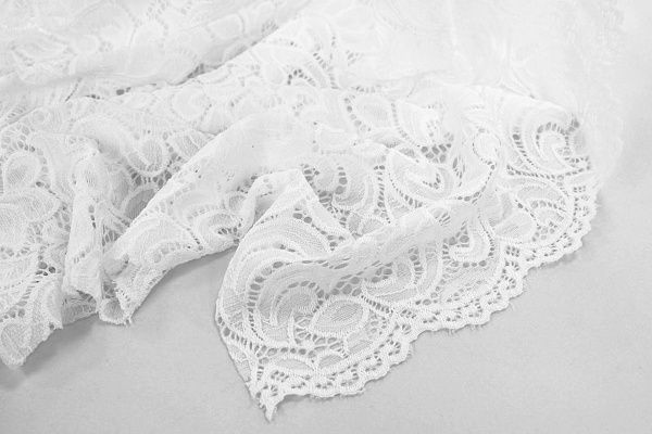 Гипюр/молочный 1341-PY/C#2