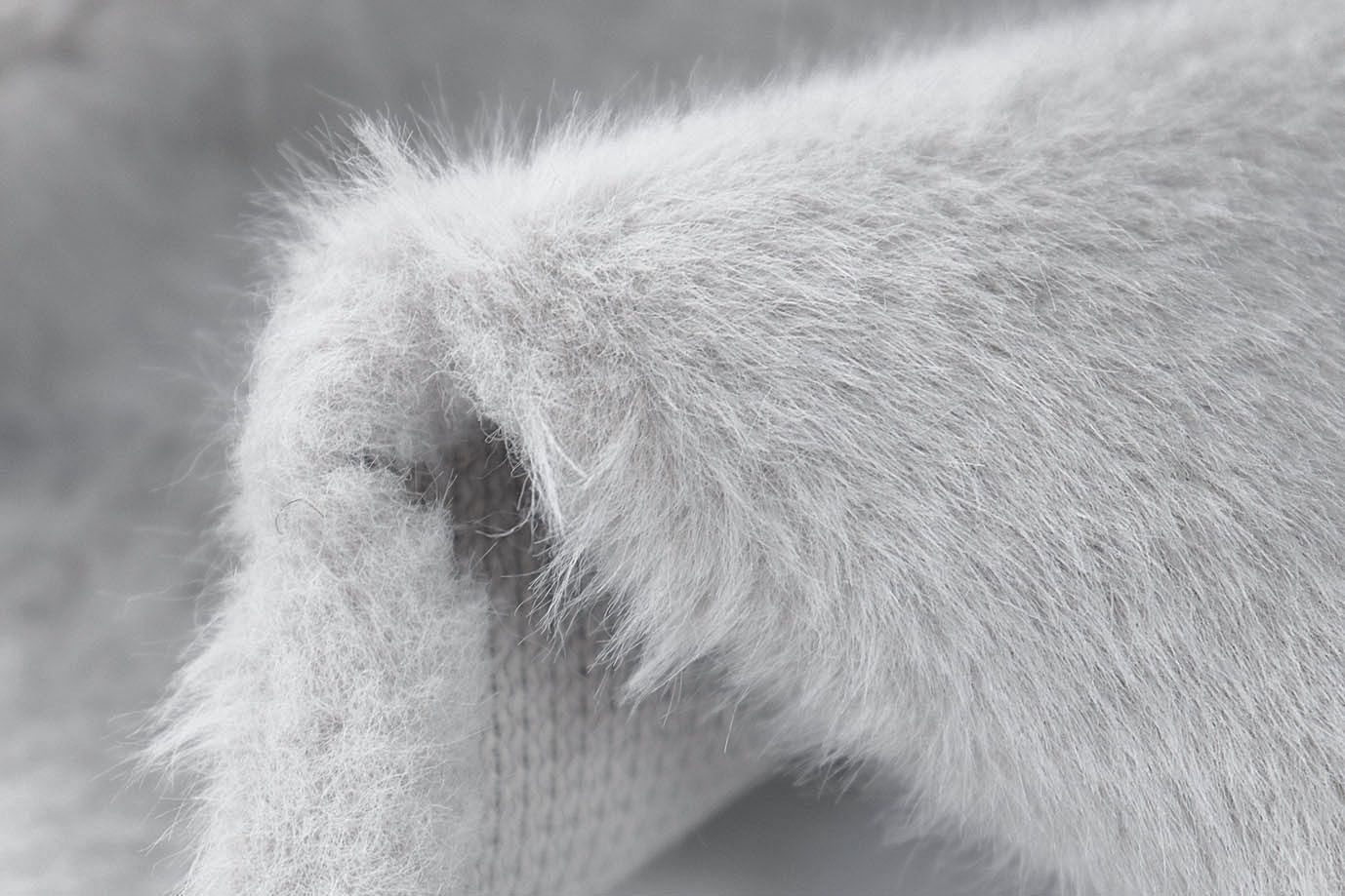 Искусственный мех "Норка-крестовка"/серый AP230226017/D#1365-8867/C#9079