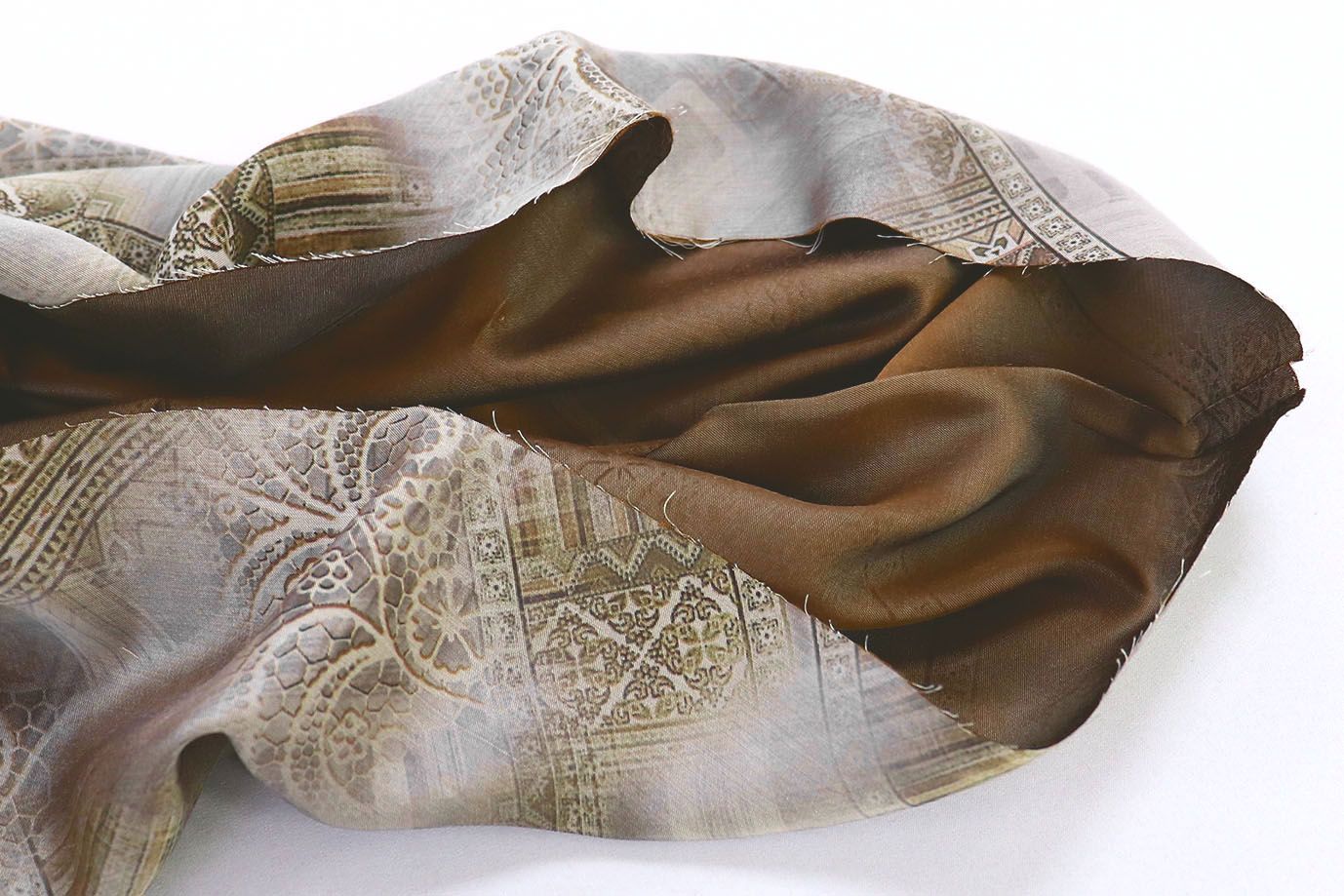 Сатин "Морокко" принт/серо-зеленый 3888-PY/D#3/C#2