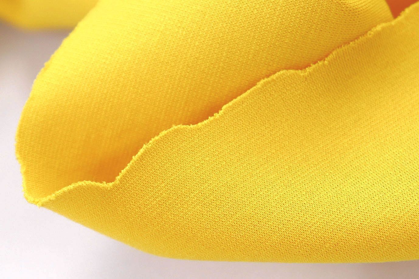 Трикотаж "Джерси" стрейч/желтый 4451/C#29