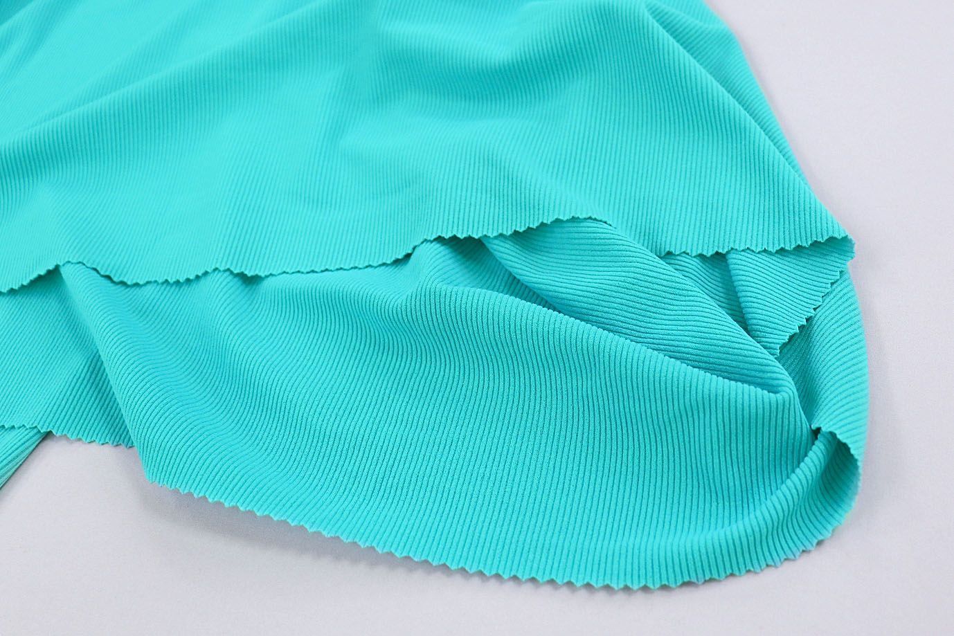 Трикотаж "Лапша"/бирюзовый 3676-PY/C#18