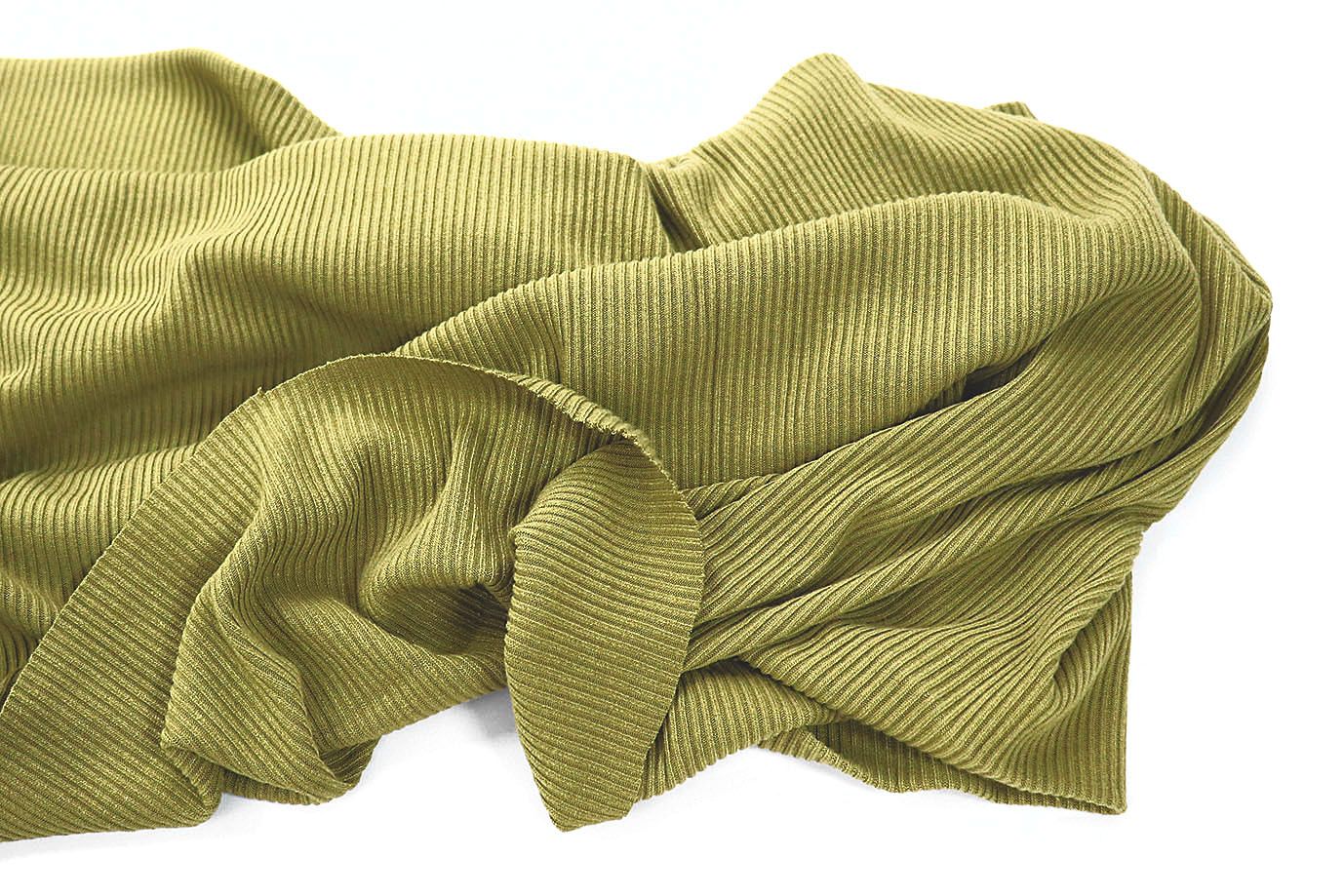 Трикотаж "Лапша"/желто-зеленый 3507-PY/C#8