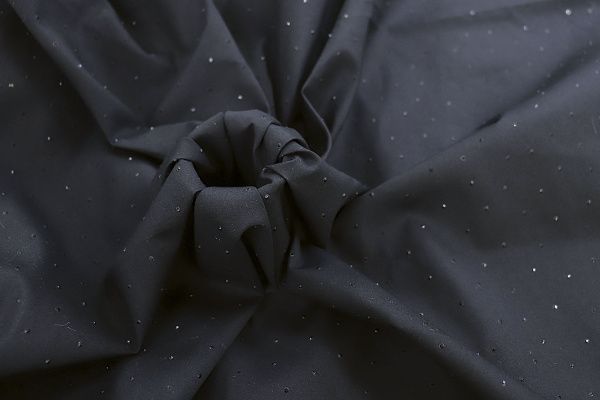 Хлопок нейлон со стразами/черный 3832-PY/C#5 Black