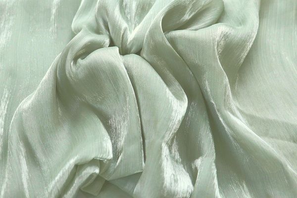 Органза с люрексом/бледно-зеленый 4188-PY/C#7