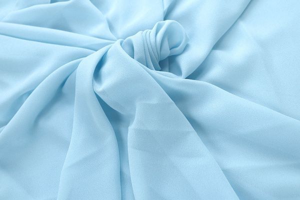 Шифон "Сахар"/голубой DT-18007/C#3