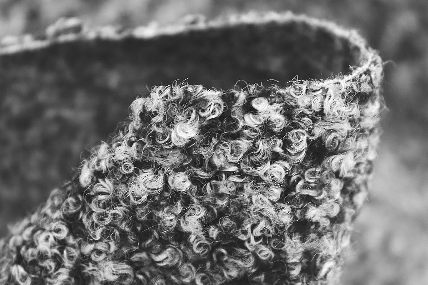 Пальтовая ткань "Букле"/черный 3966-PY/C#5 (12104) (12274)