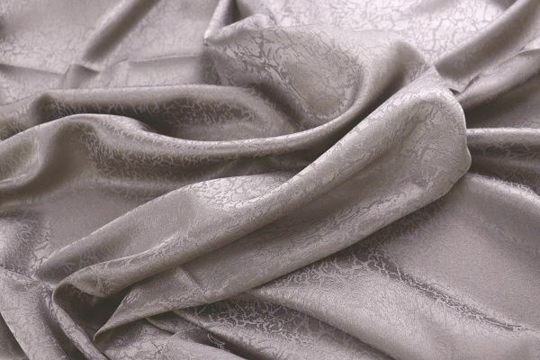 Шелк "Джулия" жаккард/серо-коричневый 4032-PY/D#3/C#2