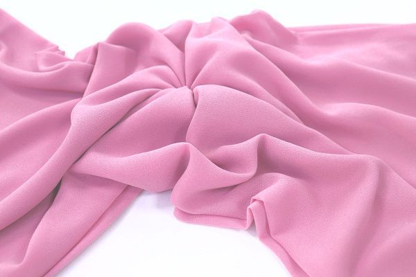 Шифон креп/розовый 674-PG/C#8