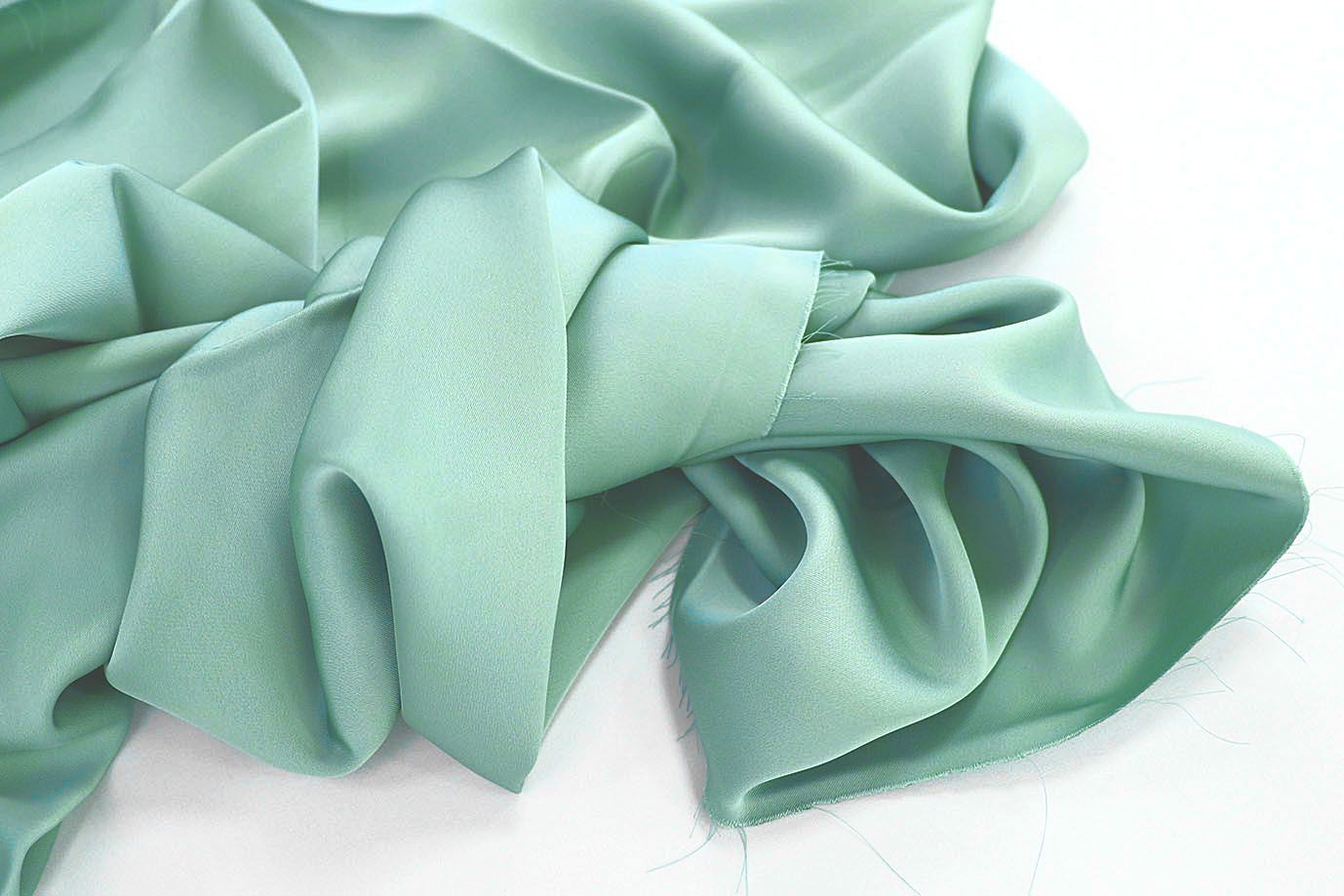 Сатин "Армани" Париж/мятный 3535-PY/C#21