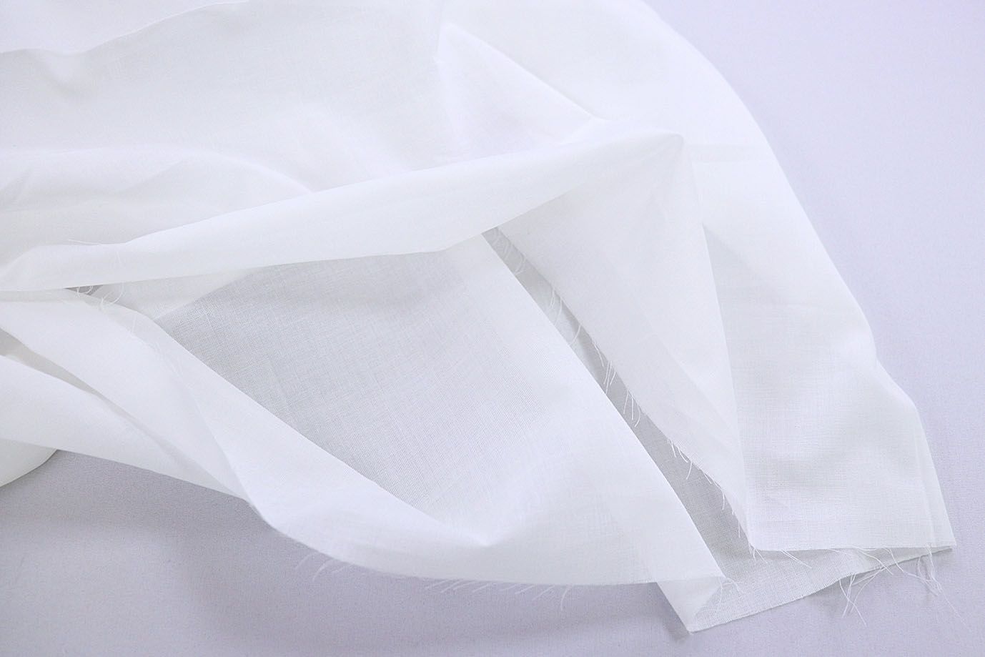 Хлопковая вуаль "Батист"/молочный 3913-PY/C#2