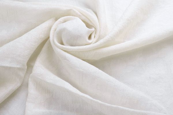 Блузочная ткань жаккард/молочный 4177-PY/D#2/C#1