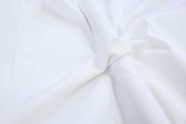 Хлопок сатин стрейч/белый 3642-PY/C#1