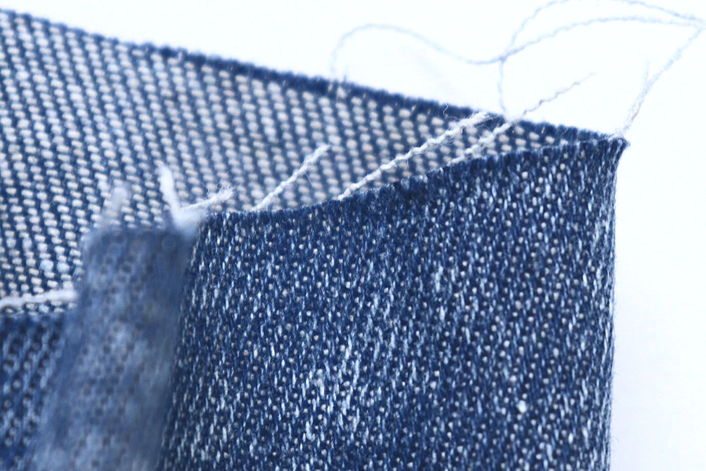 Джинс "Гранж" вареный/синий VT-11999/C#3