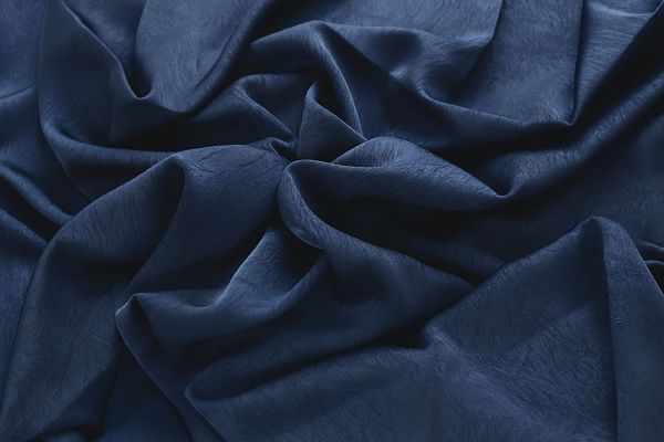 Шелк жаккард/темно-синий 4149-PY/C#6