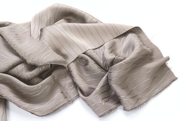 Сатин "Пандора" жаккард/кофейный 4083-PY/D#1/C#1