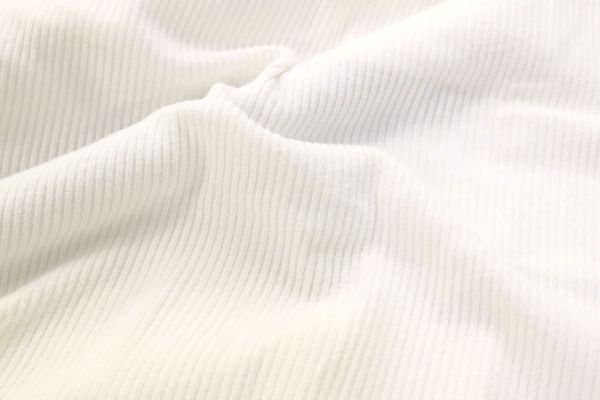 Трикотаж "Рибана" браш/белый 3290-PY/C#1