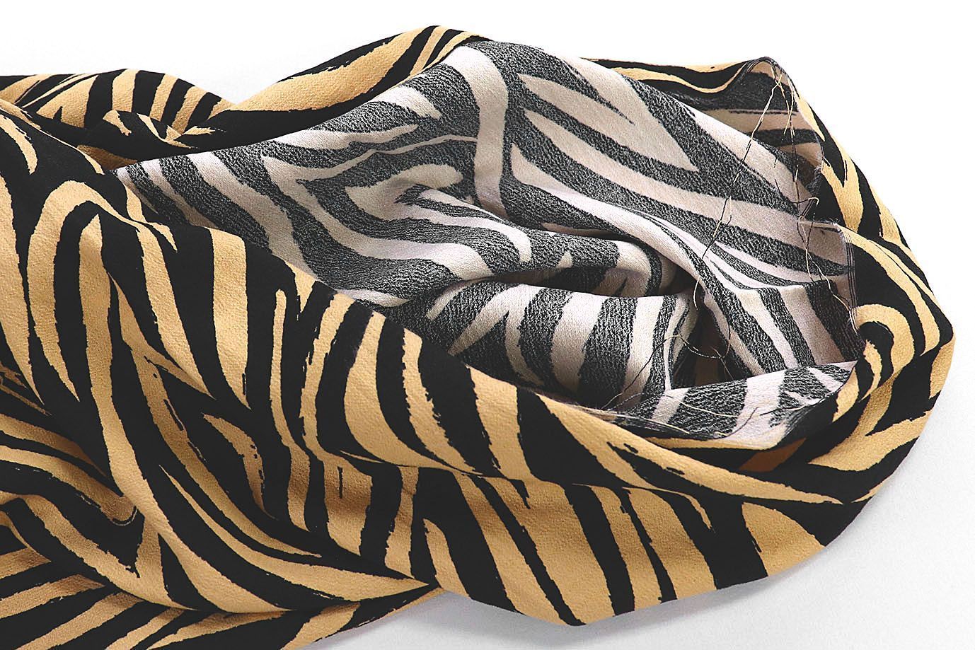 Лен БОХО принт/черно-желтый 3851-PY/D#3/C#3