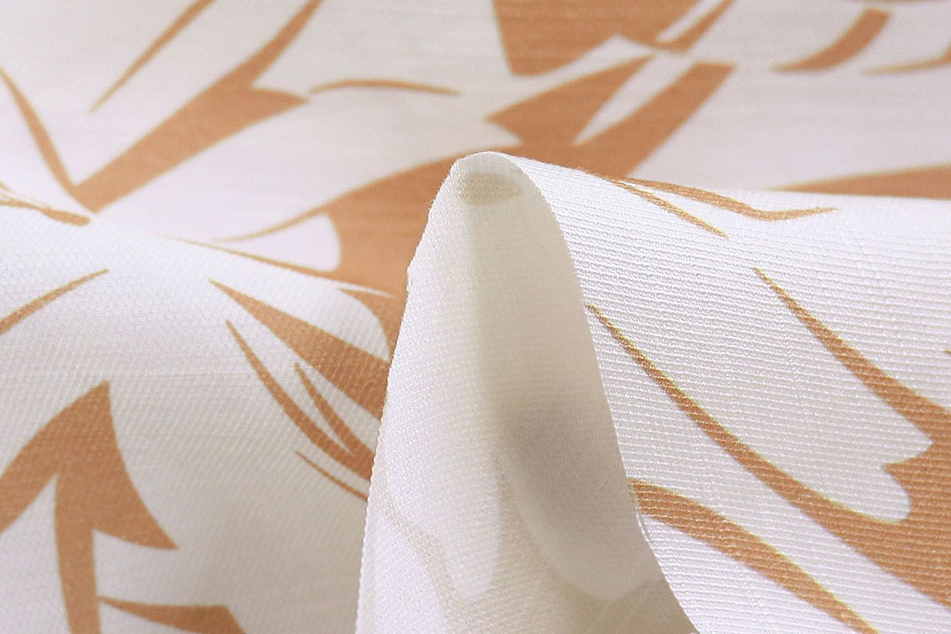 Лен N/R слаб принт/коричнево-белый 3826-PY/D#3/C#4