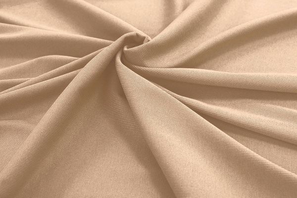 Трикотаж "Рибана"/коричневый 0231/C#коричневый 17-1221TPX