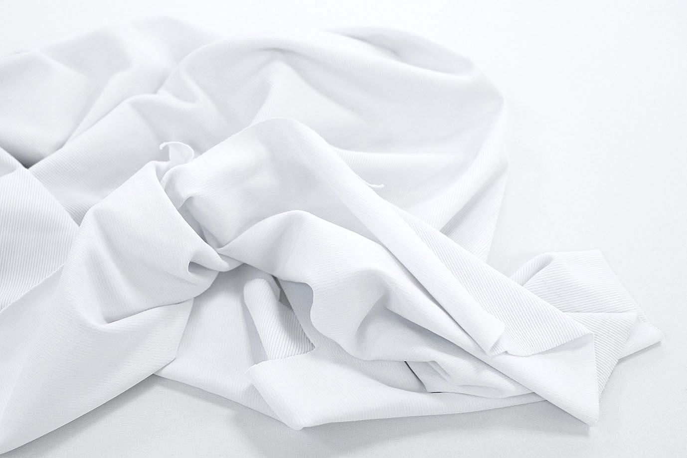 Трикотаж "Рибана"/белый 3170-PY/C#1