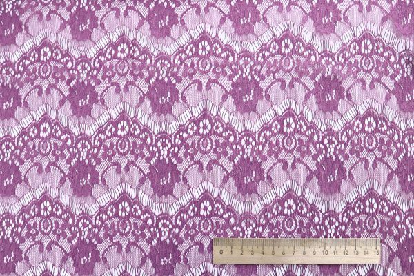 Гипюр "Реснички"/фиолетовый VT-9806/D#2/C#4