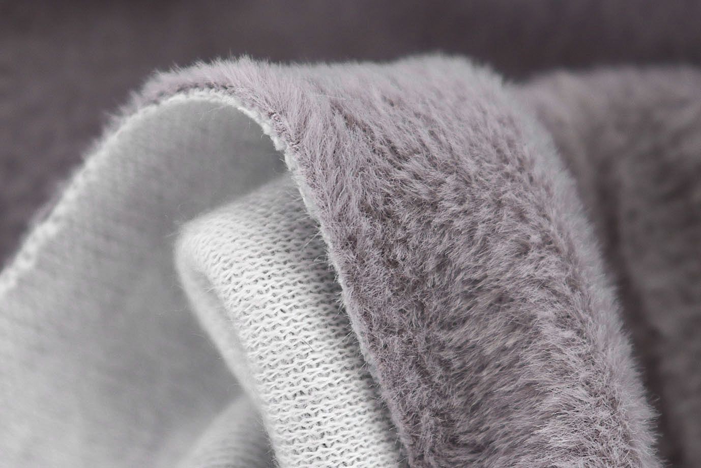 Искусственный мех "Альпака"/серо-сиреневый 3524-PY/C#5