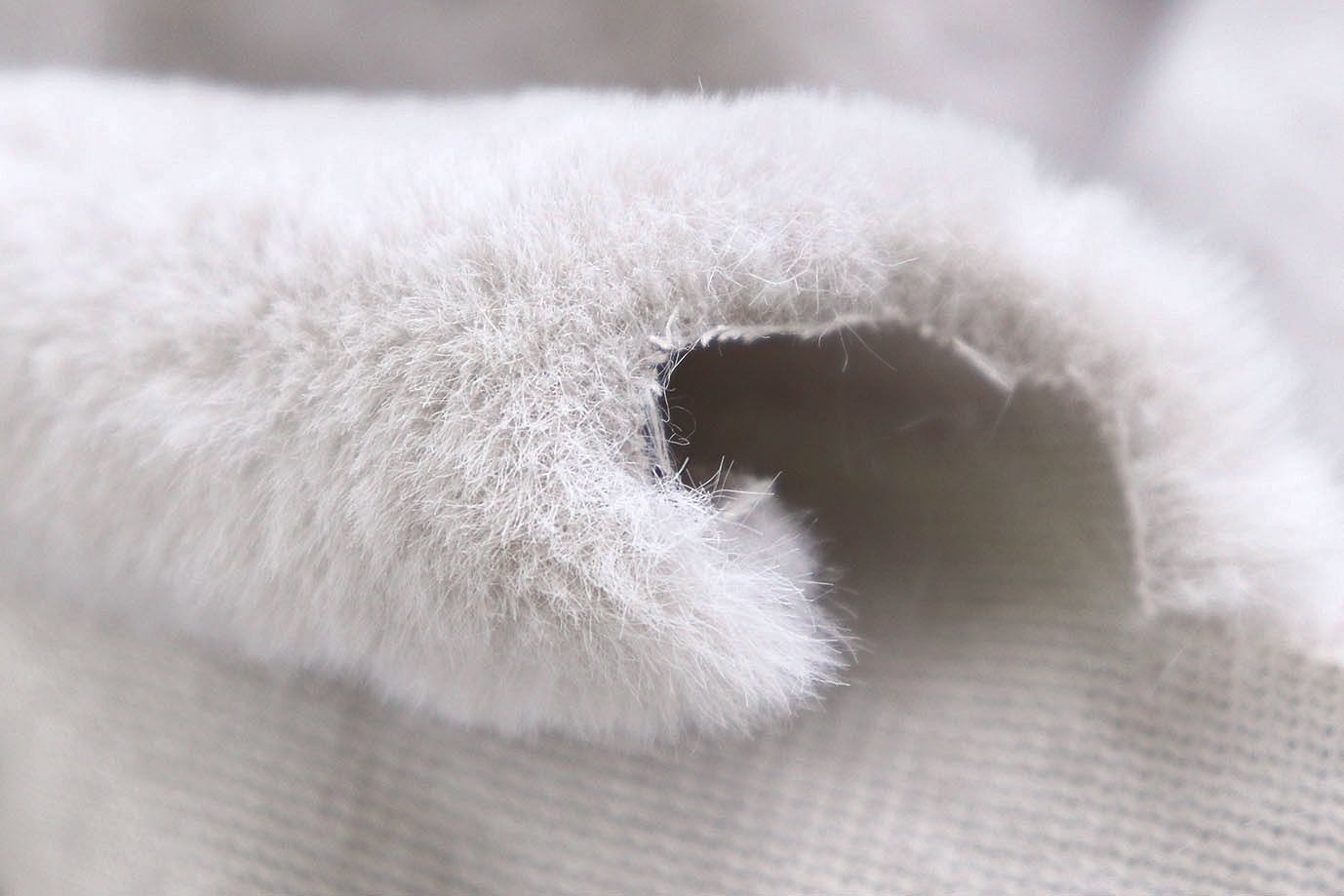 Искусственный мех "Кролик"/бежевый AP50320C/D#3062207/C#508