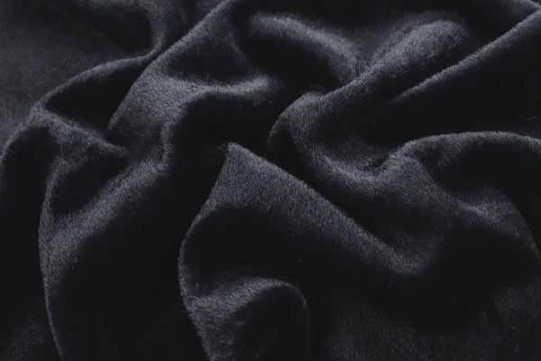 Искусственный мех "Альпака"/черный 4324-PY/черный