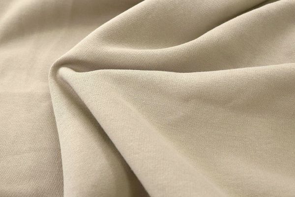 Трикотаж футер 3х нитка с начесом/арахис 0363/D#начес/C#арахис 15-1308TPX